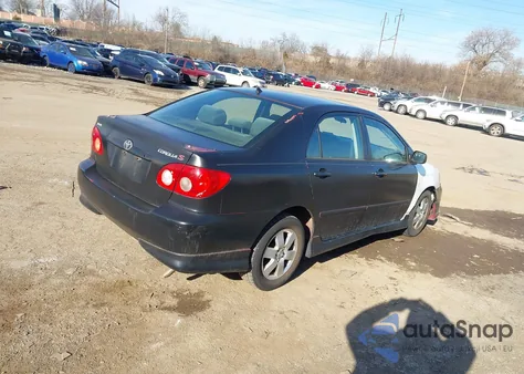 2006 Toyota Corolla S from USA, damaged, VIN 2T1BR32E76C613336